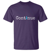 Mental Health & Suicide Prevention T Shirt Semicolon Awareness Design - Wonder Print Shop