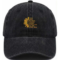 I'm the Liberal Washed Cotton Baseball Cap Feminist Gift - Classic Fit for Activists