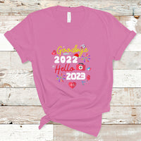 Nurse T Shirt Happy New Year 2023 Crew Nurse - Wonder Print Shop