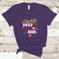 Nurse T Shirt Happy New Year 2023 Crew Nurse - Wonder Print Shop