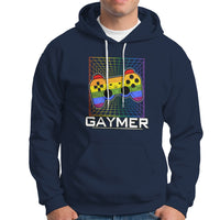 GAYMER Hoodie LGBT Pride Gay Gamer Rainbow Controller - Wonder Print Shop