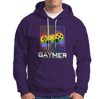 GAYMER Hoodie LGBT Pride Gay Gamer Rainbow Controller - Wonder Print Shop