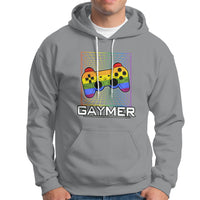 GAYMER Hoodie LGBT Pride Gay Gamer Rainbow Controller - Wonder Print Shop