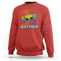 GAYMER Sweatshirt LGBT Pride Gay Gamer Rainbow Controller - Wonder Print Shop