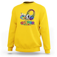 GAYMER Sweatshirt LGBT Pride Gay Gamer Rainbow Controller and Headphones - Wonder Print Shop