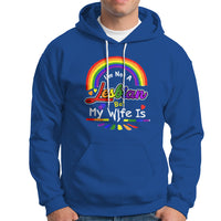 Funny Lesbian Hoodie I'm Not A Lesbian But My Wife Is - Wonder Print Shop