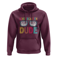 Kindergarten Dude Hoodie Funny First Day Back to School Student - Wonder Print Shop