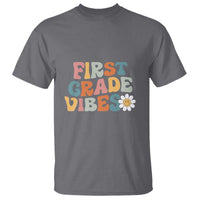 Retro 1st Day of School T Shirt First Grade Vibes, 1st Grade Team - Wonder Print Shop