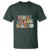 Retro 1st Day of School T Shirt First Grade Vibes, 1st Grade Team - Wonder Print Shop