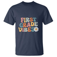 Retro 1st Day of School T Shirt First Grade Vibes, 1st Grade Team - Wonder Print Shop