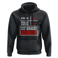 Boys and Girls First Day of First Grade Hoodie Back to School - Wonder Print Shop