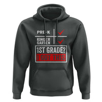 Boys and Girls First Day of First Grade Hoodie Back to School - Wonder Print Shop