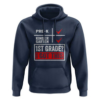 Boys and Girls First Day of First Grade Hoodie Back to School - Wonder Print Shop