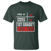 Boys and Girls First Day of First Grade T Shirt Back to School - Wonder Print Shop