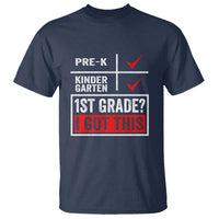 Boys and Girls First Day of First Grade T Shirt Back to School - Wonder Print Shop