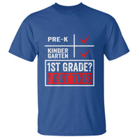 Boys and Girls First Day of First Grade T Shirt Back to School - Wonder Print Shop