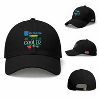 Kindergarten Just Got Cooler Baseball Cap Funny 1st Day Back to School Kids Gift
