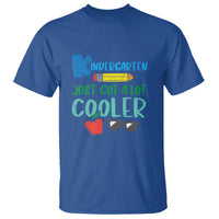Funny First Day of School T Shirt Kids Kindergarten Just Got Cooler - Wonder Print Shop
