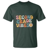 Retro Second Grade Vibes T Shirt 2nd Grade Team, 1st Day of School - Wonder Print Shop