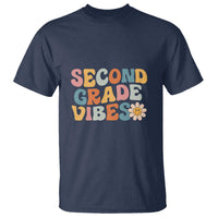 Retro Second Grade Vibes T Shirt 2nd Grade Team, 1st Day of School - Wonder Print Shop