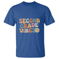 Retro Second Grade Vibes T Shirt 2nd Grade Team, 1st Day of School - Wonder Print Shop