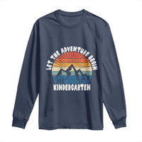 Kindergarten First Day of School Long Sleeve Shirt Let the Adventure Begin Cute Back to School Gift