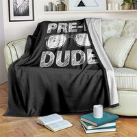 Pre-K Dude Cool First Day of Preschool Throw Blanket Back to School Boys Gift
