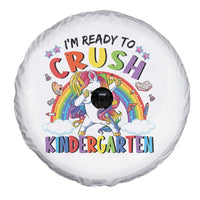 Ready to Crush Kindergarten Cute Girls Spare Tire Cover First Day Back to School