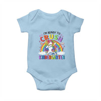 Ready to Crush Kindergarten Cute Girls Baby Onesie First Day Back to School