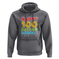 Happy 100 Days Hoodie 100th Day of School Celebration - Wonder Print Shop