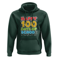 Happy 100 Days Hoodie 100th Day of School Celebration - Wonder Print Shop