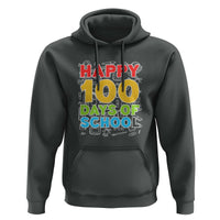 Happy 100 Days Hoodie 100th Day of School Celebration - Wonder Print Shop