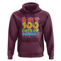 Happy 100 Days Hoodie 100th Day of School Celebration - Wonder Print Shop