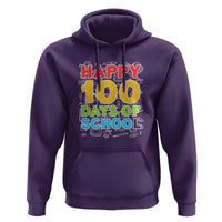 Happy 100 Days Hoodie 100th Day of School Celebration - Wonder Print Shop