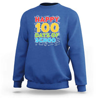 Happy 100 Days Sweatshirt 100th Day of School Celebration - Wonder Print Shop