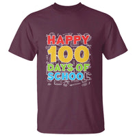 Happy 100 Days T Shirt 100th Day of School Celebration - Wonder Print Shop