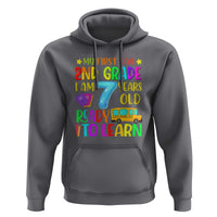 My First Day of 2nd Grade Hoodie Ready to Learn, Back to School - Wonder Print Shop