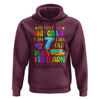 My First Day of 2nd Grade Hoodie Ready to Learn, Back to School - Wonder Print Shop