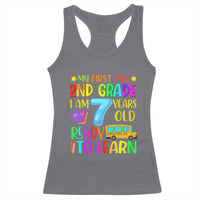 My First Day of 2nd Grade Racerback Tank Top Ready to Learn Back to School