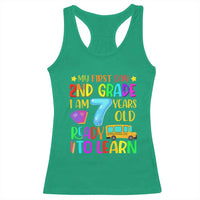 My First Day of 2nd Grade Racerback Tank Top Ready to Learn Back to School