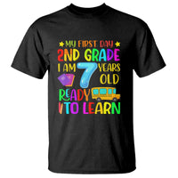 My First Day of 2nd Grade T Shirt Ready to Learn, Back to School - Wonder Print Shop