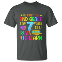 My First Day of 2nd Grade T Shirt Ready to Learn, Back to School - Wonder Print Shop