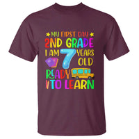 My First Day of 2nd Grade T Shirt Ready to Learn, Back to School - Wonder Print Shop