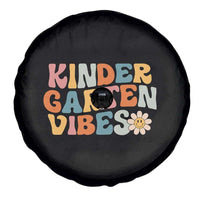 Retro Kindergarten Vibes Spare Tire Cover Cute Kinder Crew First Day of School