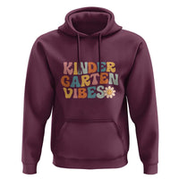 Retro Kindergarten Vibes Hoodie Kinder Crew, First Day of School - Wonder Print Shop