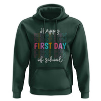 Happy First Day of School Hoodie Happy Design for Teachers and Students - Wonder Print Shop