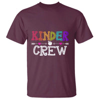 Kinder Crew T Shirt 1st Day of School, Funny Kindergarten Teacher - Wonder Print Shop
