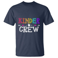 Kinder Crew T Shirt 1st Day of School, Funny Kindergarten Teacher - Wonder Print Shop