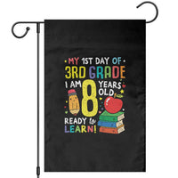 Hello 3rd Grade Garden Flag Boys and Girls First Day Back to School Gift