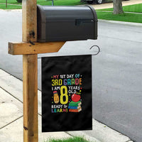 Hello 3rd Grade Garden Flag Boys and Girls First Day Back to School Gift